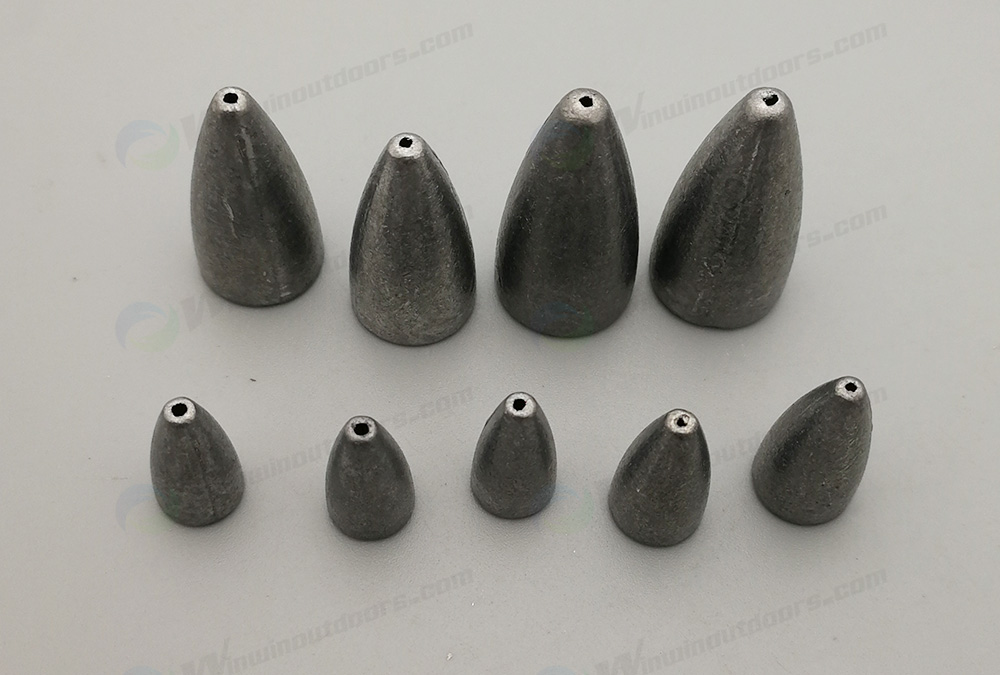 lead bullet fishing weight